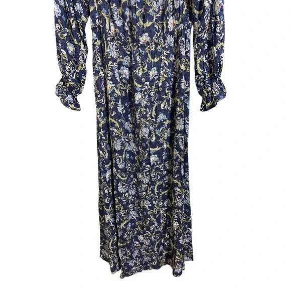 Live‎ to Be Spoiled Maxi Dress Off Shoulder Floral Whimsical Cottagecore Boho XL - Picture 10 of 10